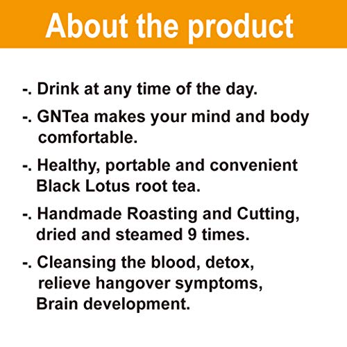image for [GNTea] Black Lotus Root tea (5 tea bags) 0.3oz, Korea tea, new fresh,
