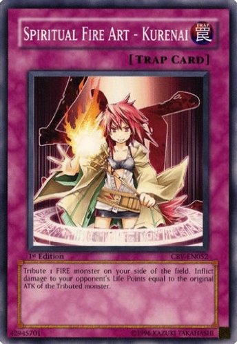 Yu-Gi-Oh! - Spiritual Fire Art - Kurenai (CRV-EN052) - Cybernetic Revolution - Unlimited Edition - Common