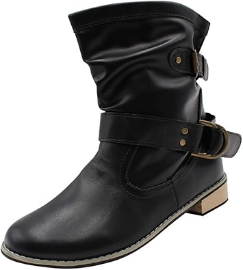 womens ankle biker boots uk