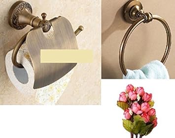 Amazon Co Jp おしゃれ トイレットペーパーホルダー タオル