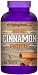 Piping Rock Super Cinnamon Complex with Chromium & Biotin 1500 mg 240 Quick Release Capsules Herbal Supplement