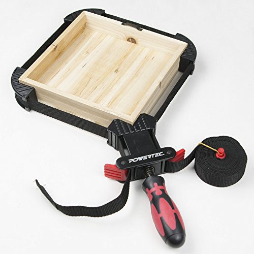 POWERTEC 71101 Deluxe Quick Release Strap Clamp Woodworking Frame