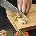 Allezola Professional Chef’s Knife, 7.5 Inch German High Carbon Stainless Steel Cooking Knife, Very Sharp, Balanced Comfortable Handle, Multipurpose Top Kitchen Knife for Home and Restaurant (Black 4)
