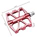 BONMIXC MTB Pedals Platform Road Bike Pedals Sealed Bearing Metal Lightweight Mountain Bicycle Pedals 9/16