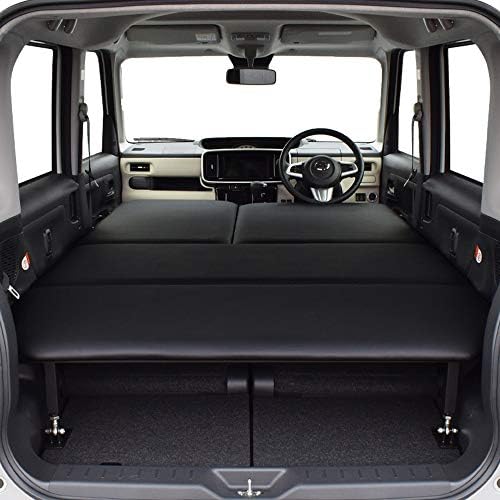 ムーブ キャンバス 産業 研究開発用品 車中泊 荷室 ベッドキット ブラックレザー mmウレタン仕様 ムーブ ビューティー キャンバス ベッド ムーブ キャンバス車中泊 ベットキット La800s 810s系マット 荷室 棚 Move Canbus 車中泊 日本製 B084bvyspj