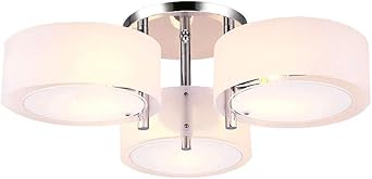 homelava lampara de techo con 3 luces