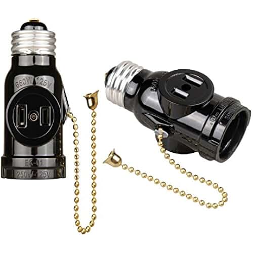 pull cord light fixture