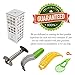 #1 Fruit Slicer Set of 5 by Coogue VALUE PACK: Pineapple Corer, Watermelon Slicer, Avocado Slicer, Banana Slicer, Orange Peeler. Enjoy your cutter knife tools a kitchen gadget to have fun with!