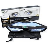 The Eye Doctor Featuring Sterileyes - Antibacterial Hot Eye Compress for Dry Eye, Blepharitis and MGD with a Removable Cover. Can Also be Used as a Cold Compress Includes 6 Eyelid Wipes