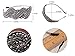 Alilang Women Beaded Headband Metallic Gunmetal Rhinestone Crystal Flapper Hairband Grey, 1 Piece