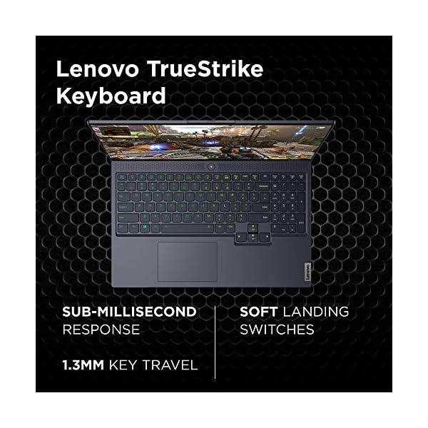 Lenovo Legion 7 15.6 Inch Full HD Gaming Laptop (Intel Core i7, 16 GB RAM, 512 GB SSD, NVIDIA GeForce RTX 2070 Super Max-Q, Windows 10 Home) – Slate Grey, 1YR Premium Care - Image 4