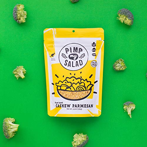 PIMP MY SALAD Cashew Parmesan Cheese | Keto Dairy Free Cashew Grated Cheese | Vegan Parmesan | Gluten Free Vegan Cheese… - Image 7