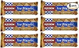 Kedem Tea Biscuit - Plain, 4.2oz (Pack of 6, Total of 25.2 Oz)