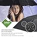 RAIN-A-BOVE Umbrella – Windproof Collapsible Travel Umbrella with Teflon Coating and Auto Open and Close