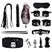 RITER Didlo Vibrantor Toys ，Amal Plugs， Handcuff Whip ，Nipple Clip ，Blindfold Breast Pump BDSM Games Adult Six Toy Kit for Couplesthumb 1