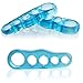 Toe Separators Set - 1 Pair, Toes Alignment Socks, Gel Toe Spacers Toe Stretchers, Instant Therapeutic Bunion Relief for Women and Men (White)