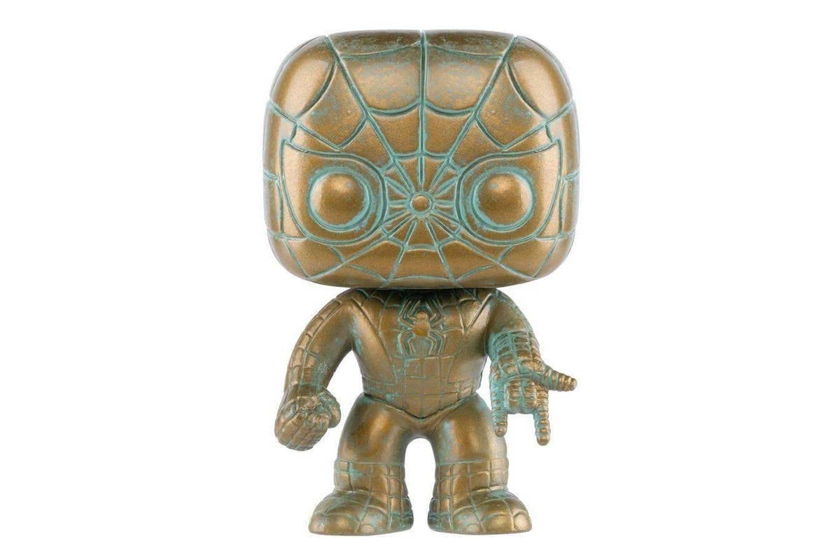 Funko Pop! Marvel 80th Anniversary - Spider-Man (Patina Exclusive) #495
