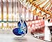 Brilla Gifts for Women Heart Of The Ocean Necklace Fashion Jewelry Waltz of Love for Mother's Day Blue Swarovski Elements Crystal
