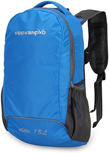 Veevanpro 15L Lightweight Hiking Backpack (Blue)