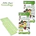 Debbie Meyer GreenBags 20-Pack (10M, 10L) – Keeps Fruits, Vegetables, and Cut Flowers, Fresh Longer, Reusable, BPA Free, Made in USA