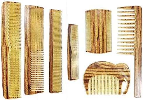 Morges Set Of 7 Pcs Hair Comb Set Of Women And Girls For Hair Dressing Pack Of 1