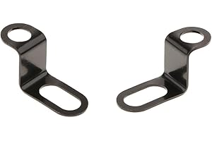 Kesoto 2 Pcs Black Speedometer Sensor Bracket Mounting for Motorcycle