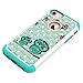 iPhone 7 Case, MagicSky [Shock Absorption] Studded Rhinestone Bling Hybrid Dual Layer Armor Defender Protective Case Cover For iPhone 7 (2016) - Owl