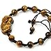 Hand Crafted Adjustable Tiger Eye Beads Fortune Pixiu Dragon Bracelet