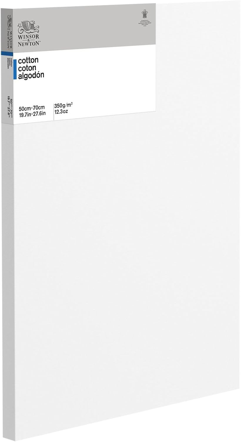 Winsor & Newton Classic 6201145 Stretcher Frame Triple Primed 350 g/m² Strip Thickness 35 mm Cotton Deep Edge 50 x 70 cm