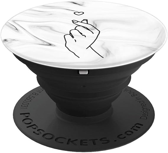 Amazon Com Kpop Popsocket Love Saranghae Korean Aesthetic Marble