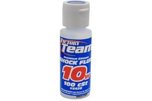Team Associated 5420 10 Weight Silicone Shock Oil, 2-Ounce