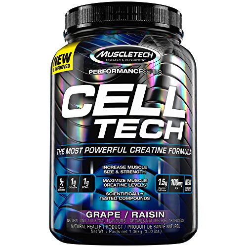Muscletech Cell-Tech, Grape, 3 lb