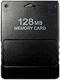 Buyee 128MB Memory Card Game Memory Card for Sony Play Station 2 PS2
