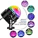 Nequare Party Lights Sound Activated Disco Ball Strobe Light 7 Lighting Color Disco Lights with Remote Control for Bar Club Party DJ Karaoke Wedding Show and Outdoor