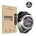 AKWOX (Pack of 6) Screen Protector for Garmin Fenix 3 HR [HD Clear][Anti-Glare][Anti-Bubble] Full Coverage TPU Screen Protective Film for Garmin Fenix 3 HR
