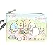 Magic Channel Sumikko Gurashi-Cute Mini Card Neck Pouch- Money Clip and Card Holder Wallet, Zipper Corner Wallet (blue)