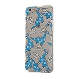 iPhone 6S Case, CKCY Cute Googly Moving Eyes Series Back Case Slim Fit for Apple iPhone 6 / iPhone 6s 4.7 Inch (Dinosaur)