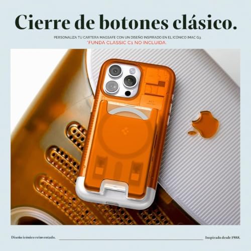 Classic C1 MagFit Cartera Magnética 3 Tarjetas MagSafe & Pixelsnap