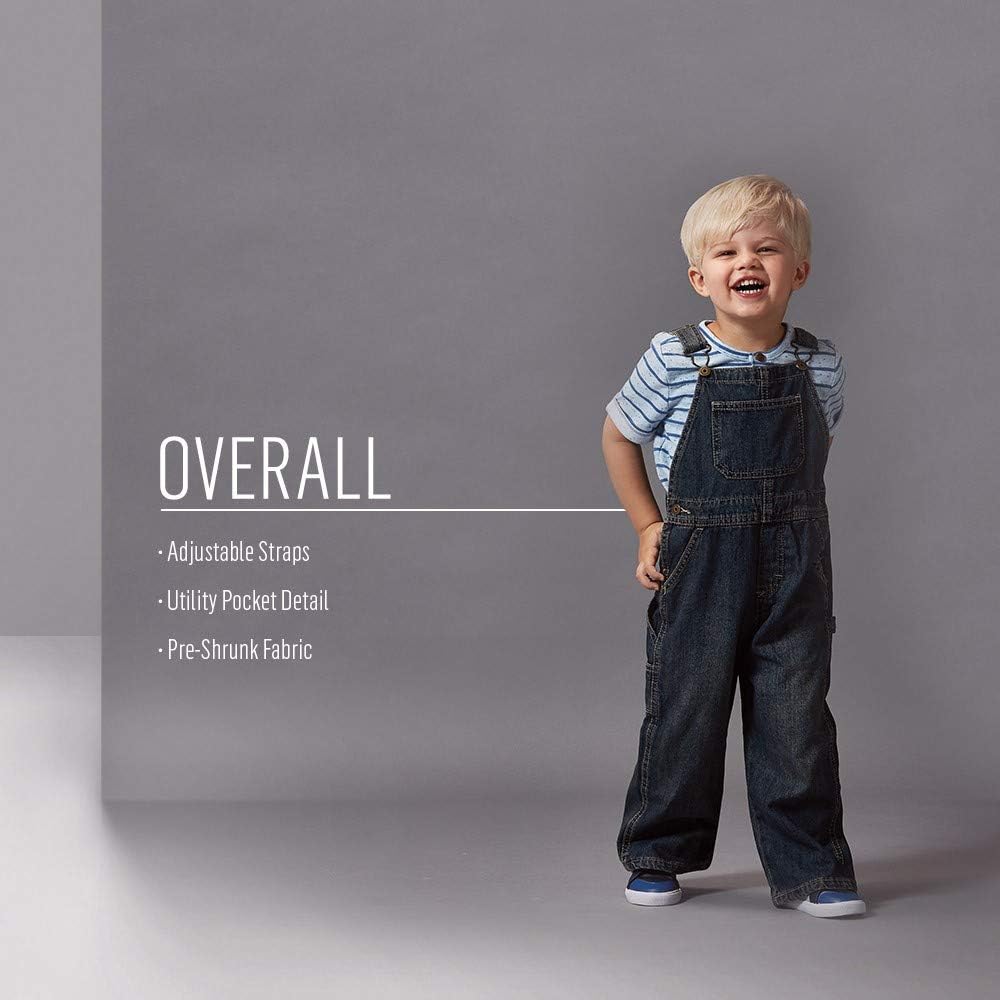 Wrangler Authentics Toddler Boys’ Denim Overall: Clothing