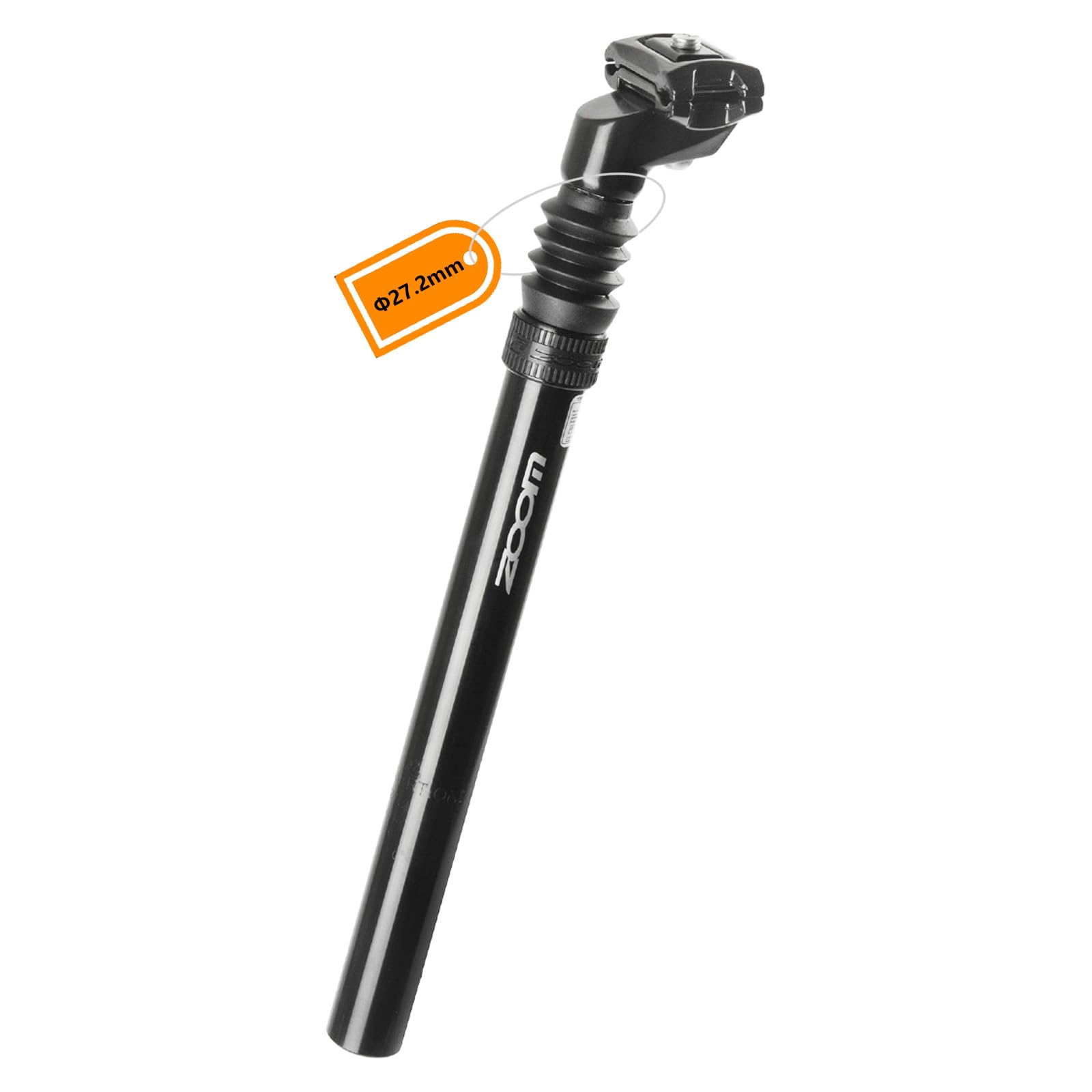 Photo 1 of PeakRider Bike Suspension Seat Posts, 25.4/27.2/30.4/30.9/31.6mm, Bicycle Seatpost with Adjustable Absorber for MTB/e-Bike/BMX/Childrens Bike