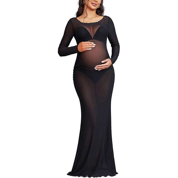 princess polly baby blue dress Garvee Womens Split Maternity Dresses Bodycon Ribbed Knit Photoshoot Baby  Shower Pregnancy Long Dress Black M : Target