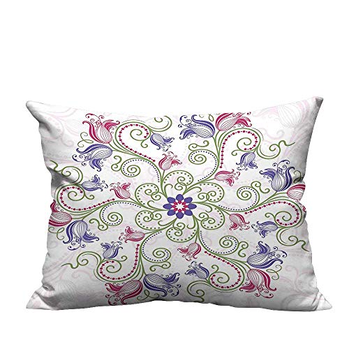 Amazon Com Youxianhome Throw Pillow Cover For Sofa Round Flower