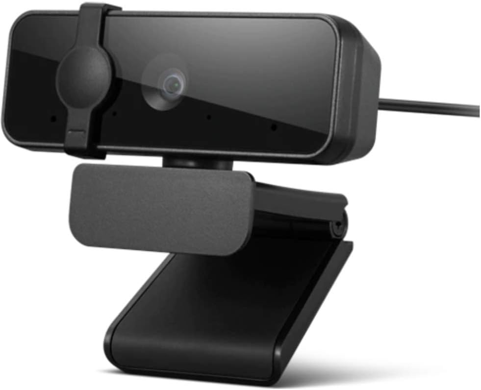 Lenovo Essential FHD Webcam, Black, Standard - Image 3