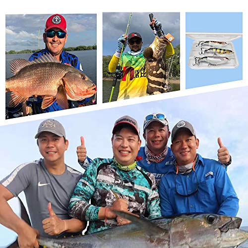 Ods Lure Ensemble De Leurres Pour La Pêche Appâts Artificiels Whopper Plopper Leurre De Surface Dur Avec Queue Tournante…