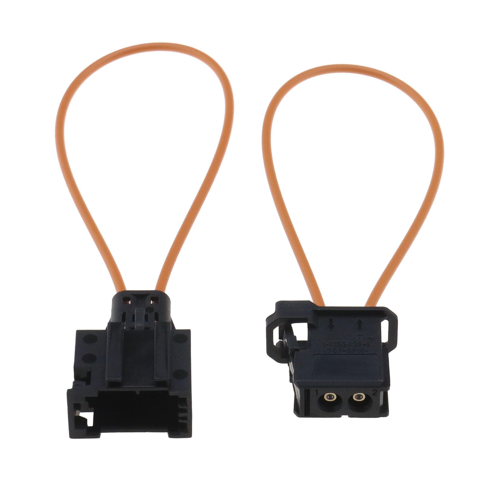 eMagTech 1 Set MOST Fiber Optic Loop Connector Bypass Male & Female Adapter Diagnostic Device Tool for Automobiles Radio and Audio Navigation Systems