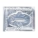 Set Kit of 10pcs Transparent Collagen Gel Crystal Masks Lips Patches Clear Mouth Sheets for Anti Aging Treatments, Fine Lines and Wrinkles Removal, Hydration, Nourishing and Skin Firming
