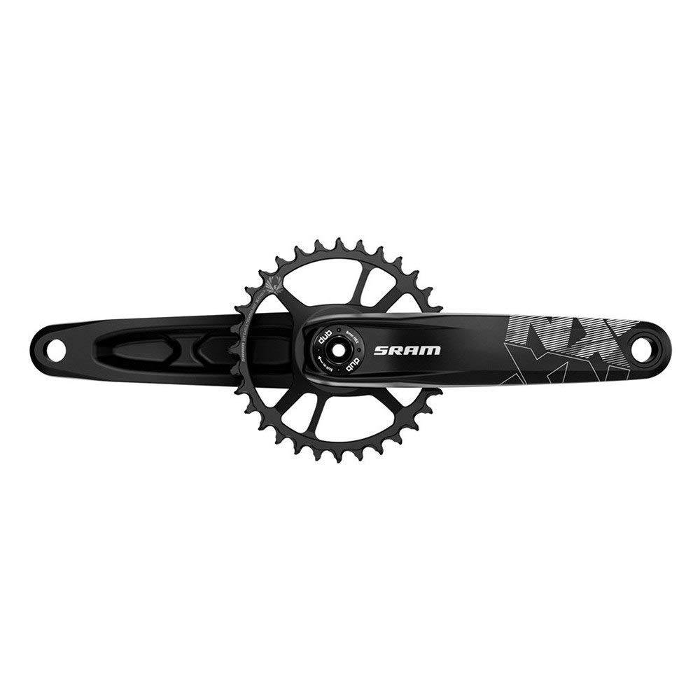 Sram Unisex Nx Eagle Boost 148 Dub 12s W Direct Mount 32t X-sync 2 Steel Chainring (Dub Cups/Bearings Not Crankset, Black, 165mm UK