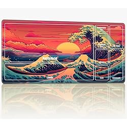 Playmat with Zones for MTG Magic The Gathering, 24