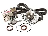 Evergreen TBK224WPT Honda Civic DelSol SL 1.6L D16Z6 Timing Belt Kit Water Pump