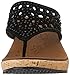 Skechers Cali Women's Beverlee - Dazzled Wedge Sandal, Black Dazzle, 7 M US